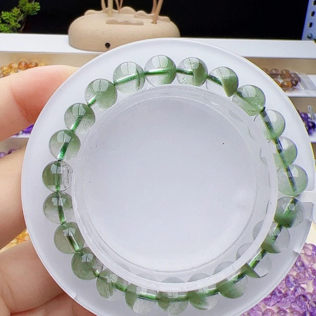 水晶手链未镶嵌绿幽灵8.2mm17.54