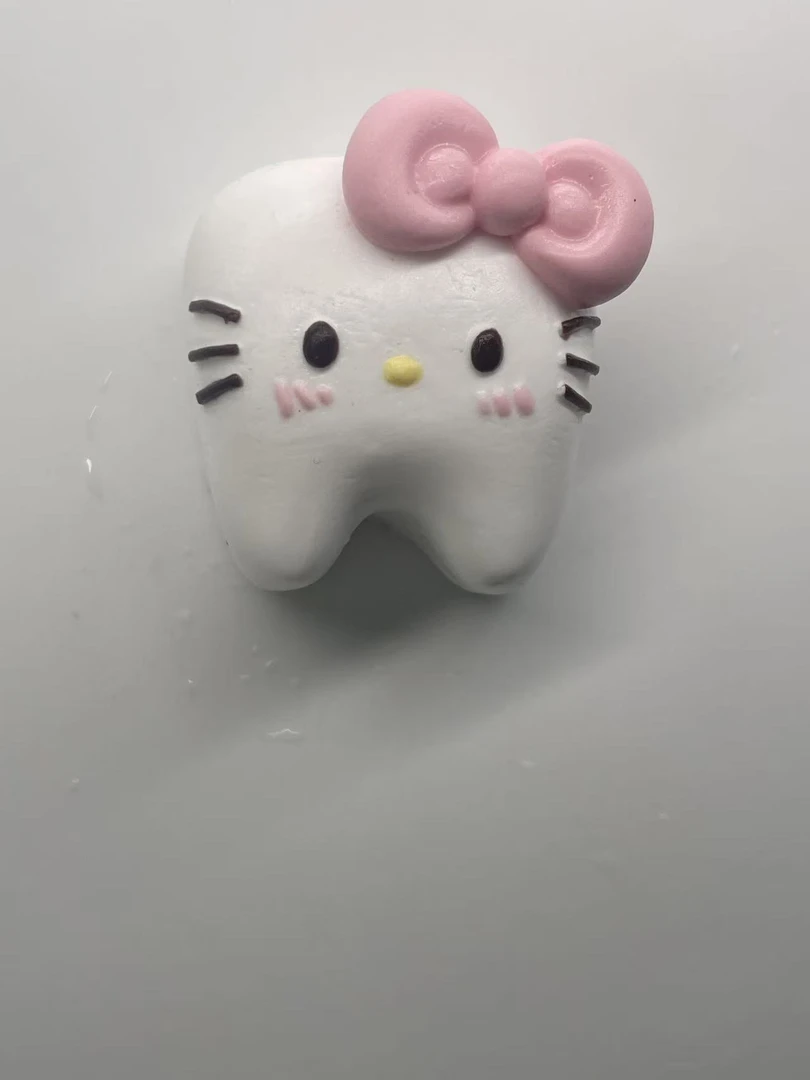 食品级硅胶纯手工制作-KT牙齿（默认微瑕）