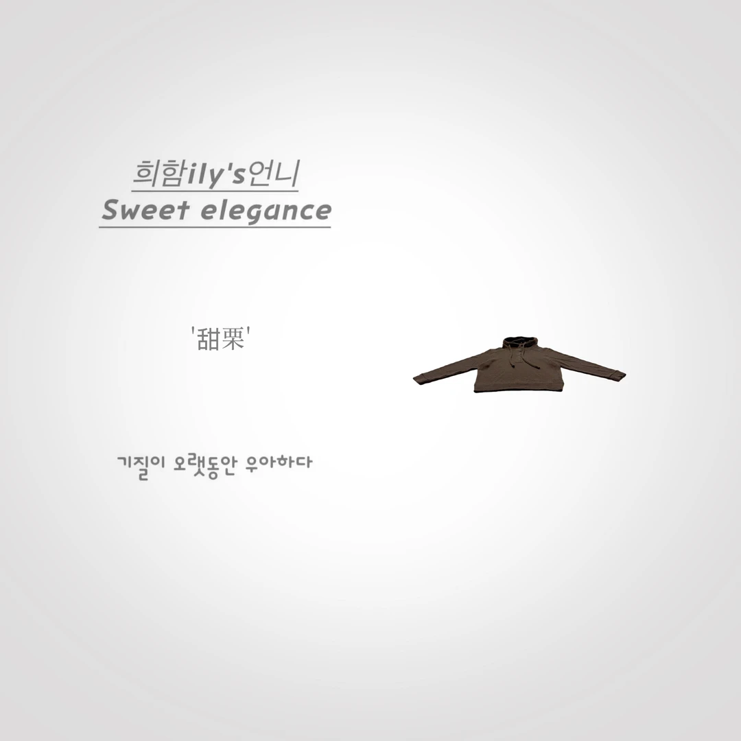 【甜栗】New.Vip粉丝.韩版设计感简约百搭显瘦时尚连帽半扣针织衫