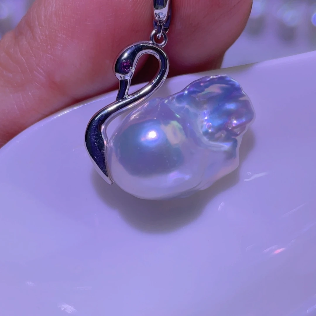 未镶嵌天然淡水珍珠吊坠淡水珍珠