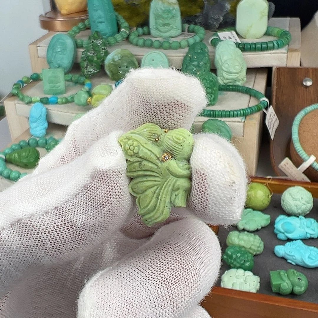 绿松石未镶嵌主播夏