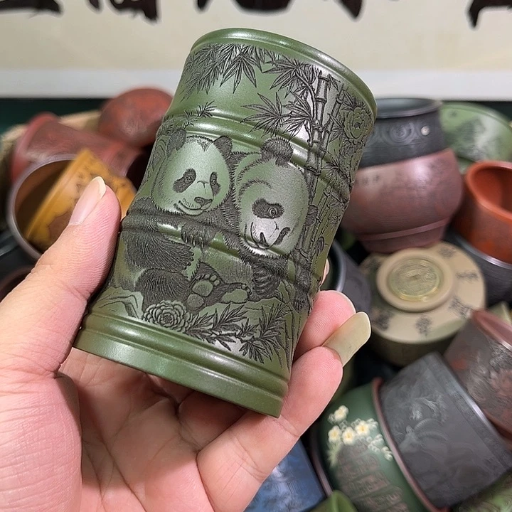 茶杯紫砂全手工紫砂主人杯