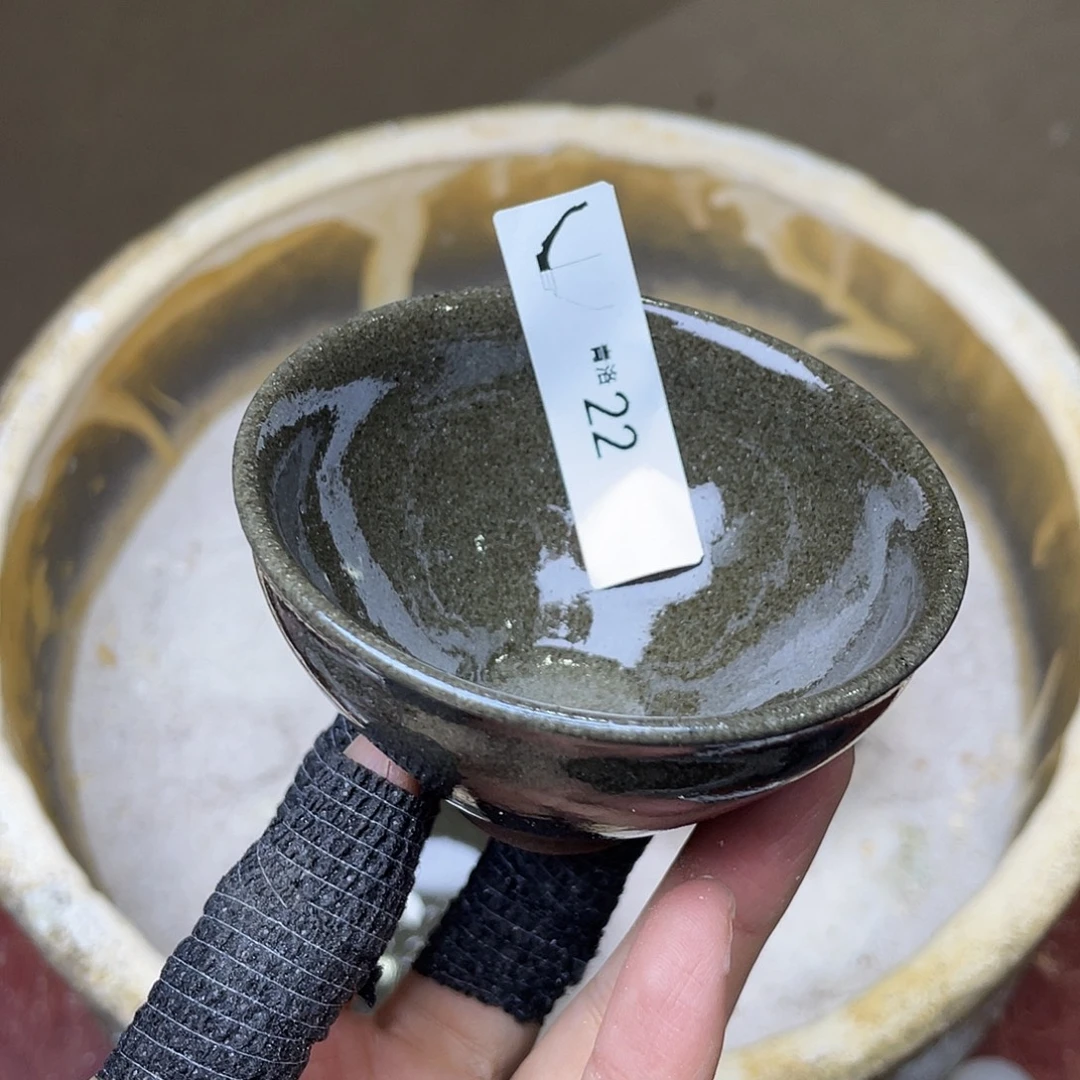 茶盏22 福临号建盏柴烧微瑕