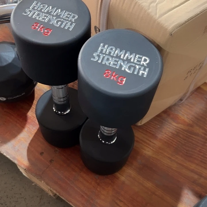 全新悍马圆头哑铃8公斤一对