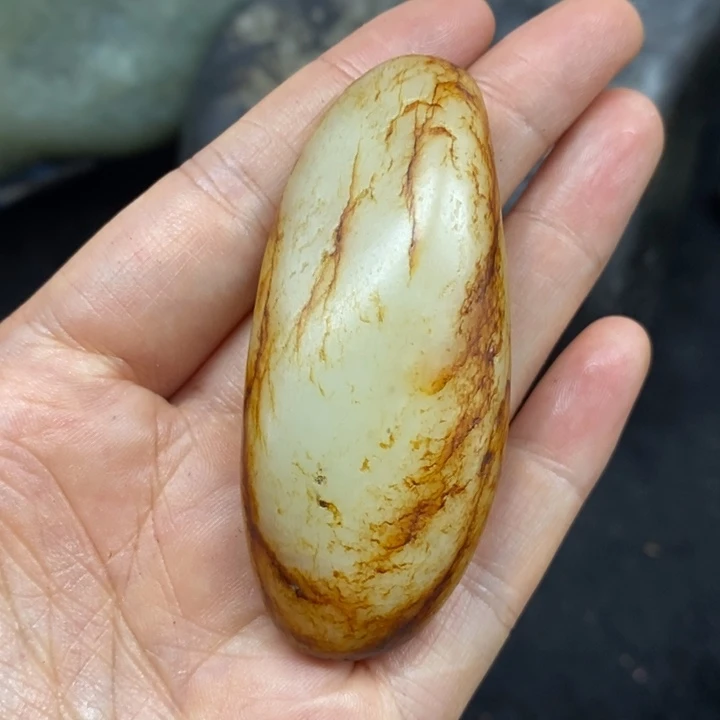 未镶嵌和田玉（糖玉）挂件玉***铭