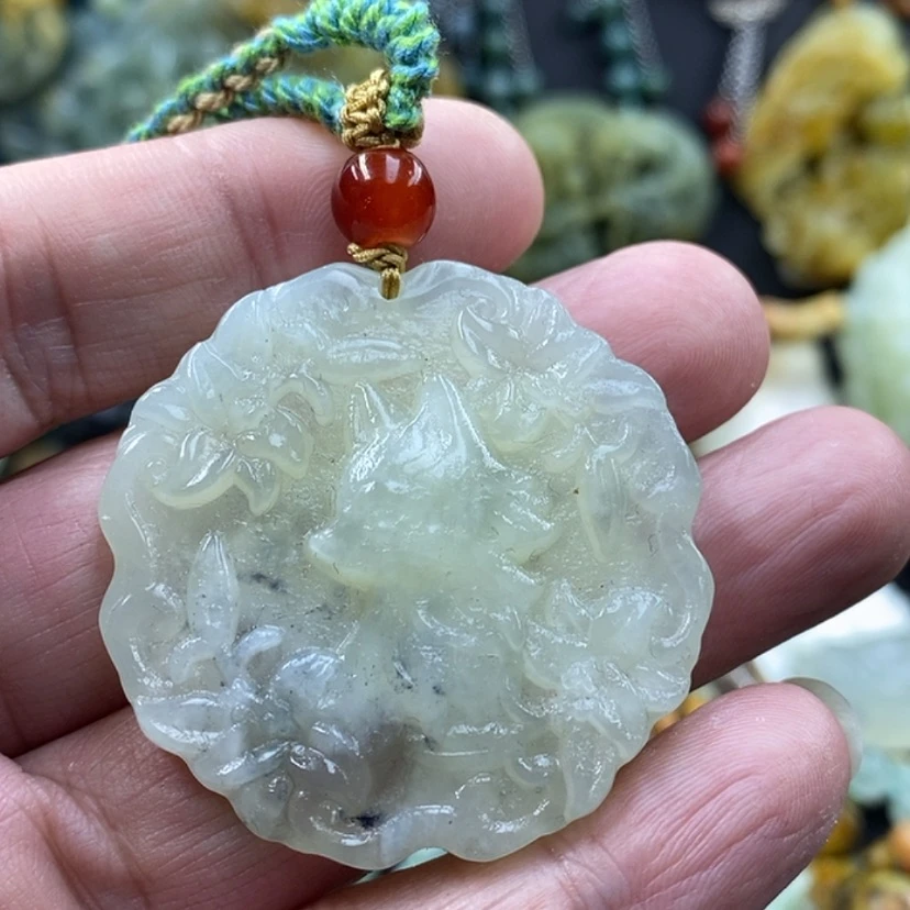 【闪购商品】未镶嵌岫玉吊坠