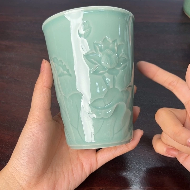 小米茶器龙泉云间青瓷