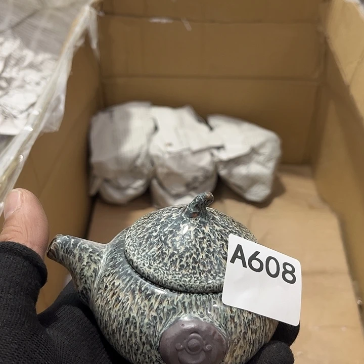 瓷片茶摆件工艺品摆件666
