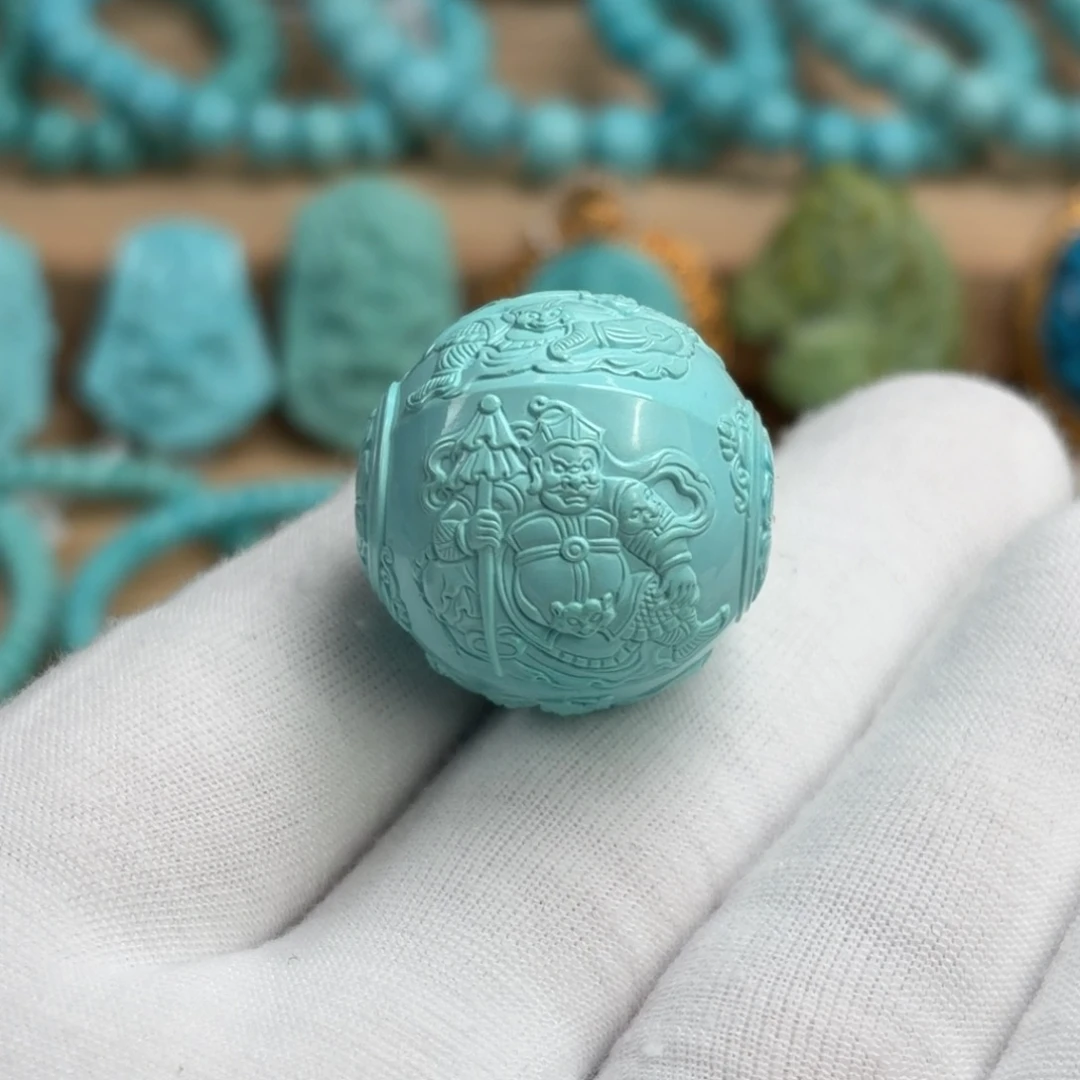 绿松石未镶嵌珠宝奇石