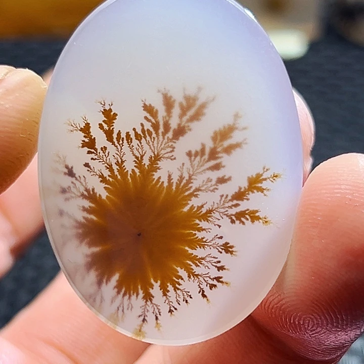 星***尘未镶嵌玛瑙/玉髓珠宝半成品