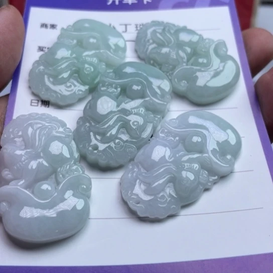 翡翠挂件未镶嵌多样性发货拍一发一