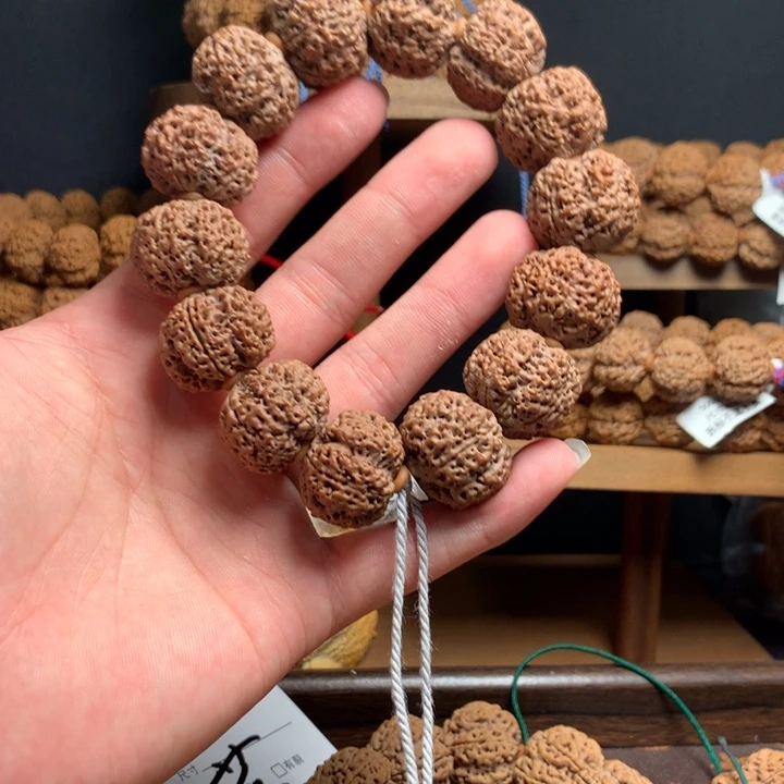 吊坠金刚菩提菠萝蜜红皮古龙全品22mm➕➕