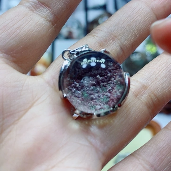 水晶颈饰未镶嵌离*水晶