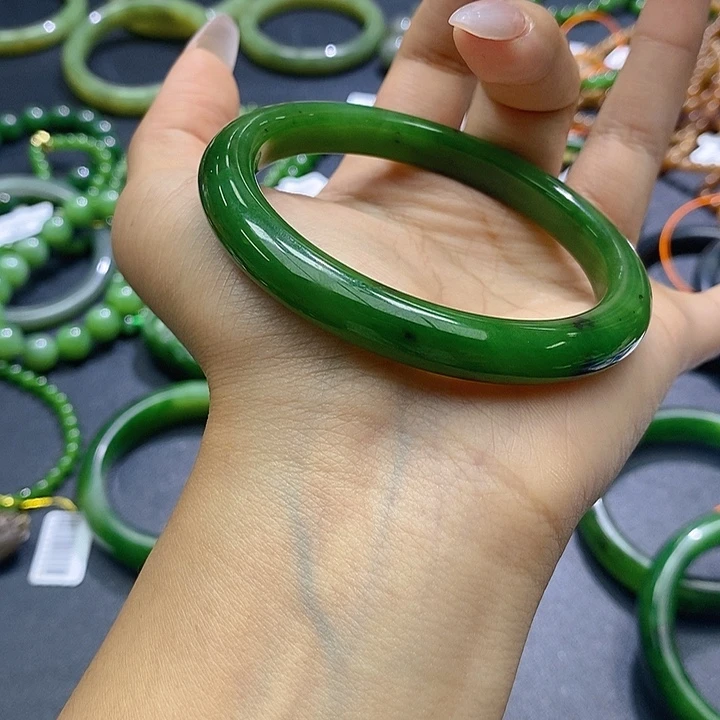 手链未镶嵌和田玉（糖玉）