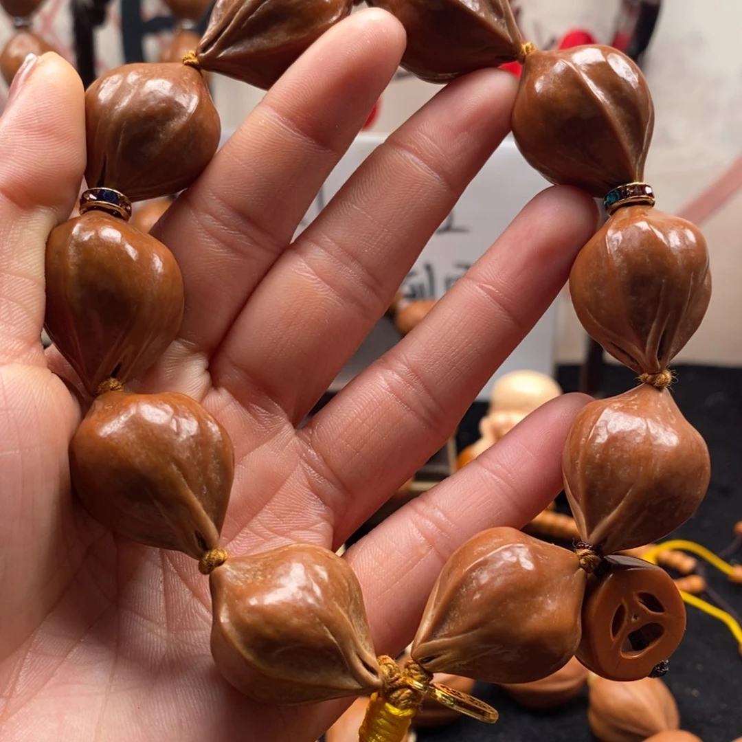 橄榄核手串/手链蒜头2:2手