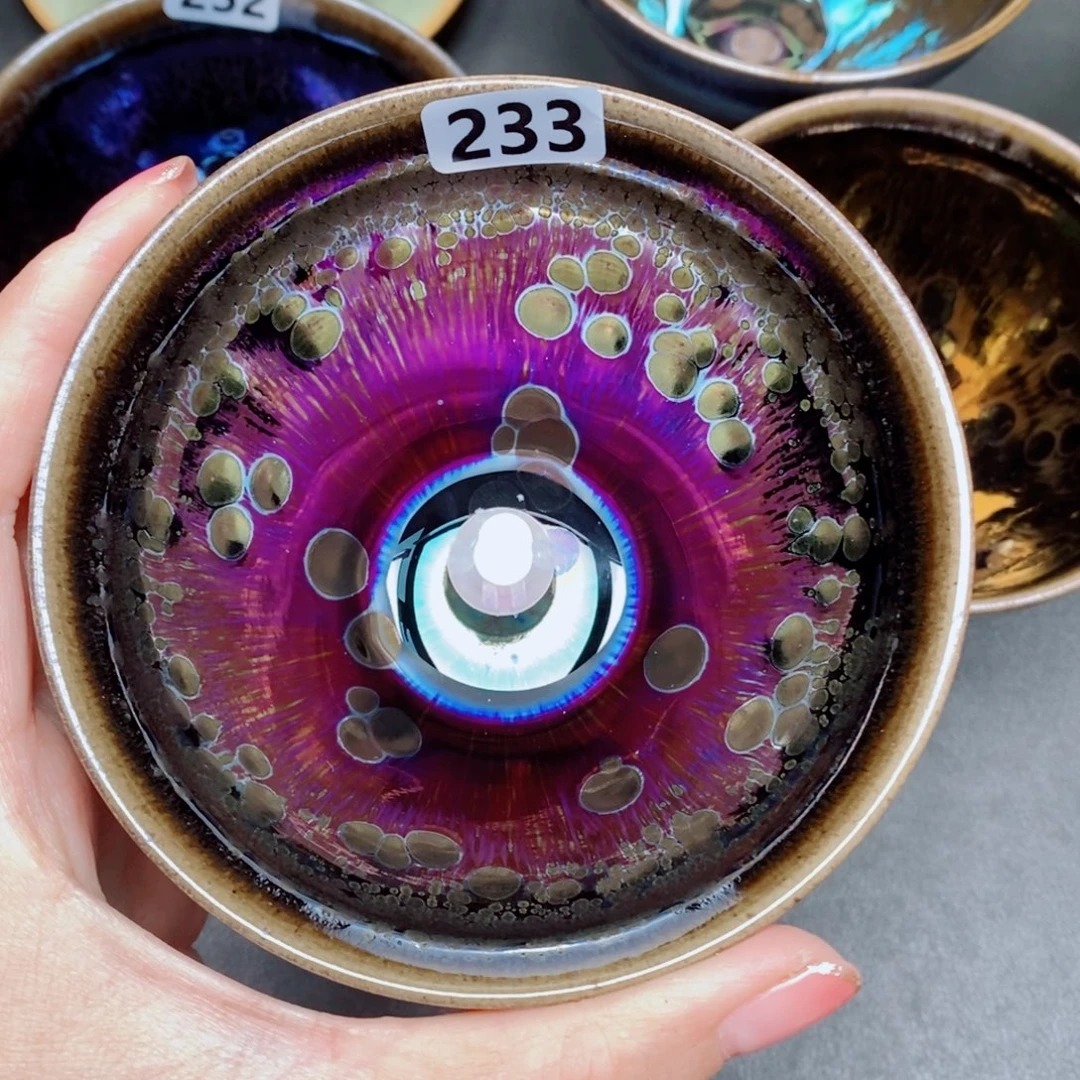 霸***龙茶盏建窑建盏主人杯233