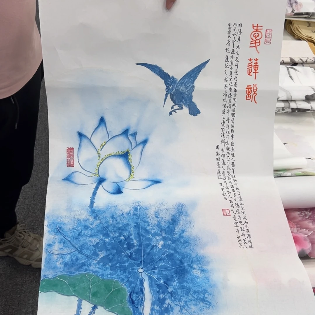 国画卖字画的小伙伴