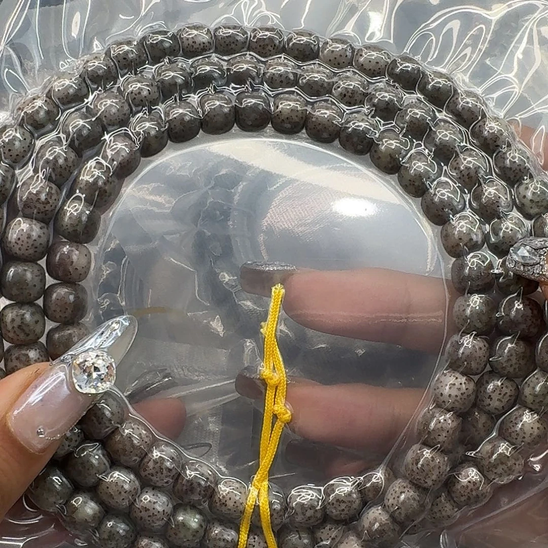星月菩提手串124王者奶奶灰星月菩提98-108