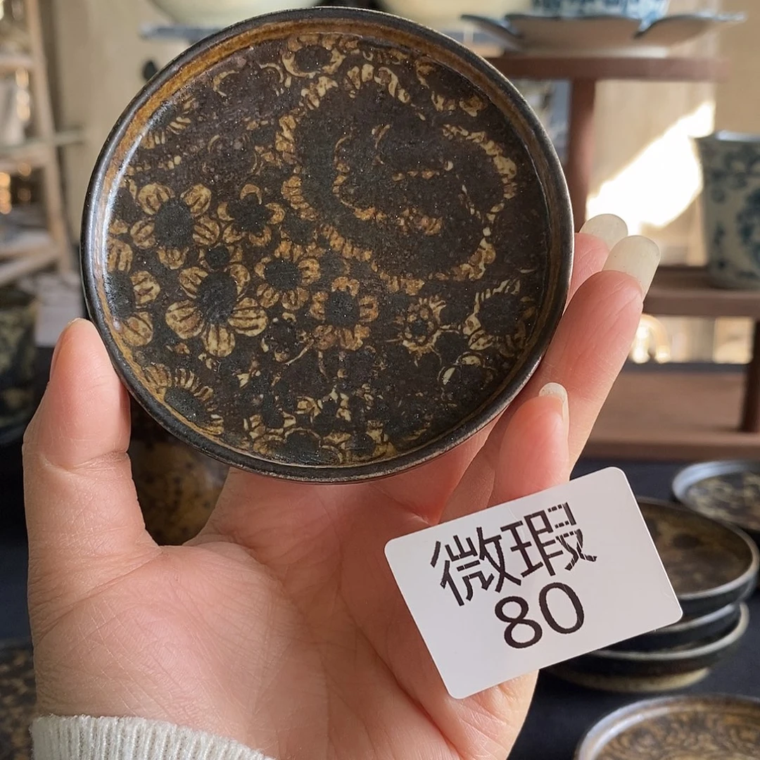 陶手工手绘青花高温陶瓷