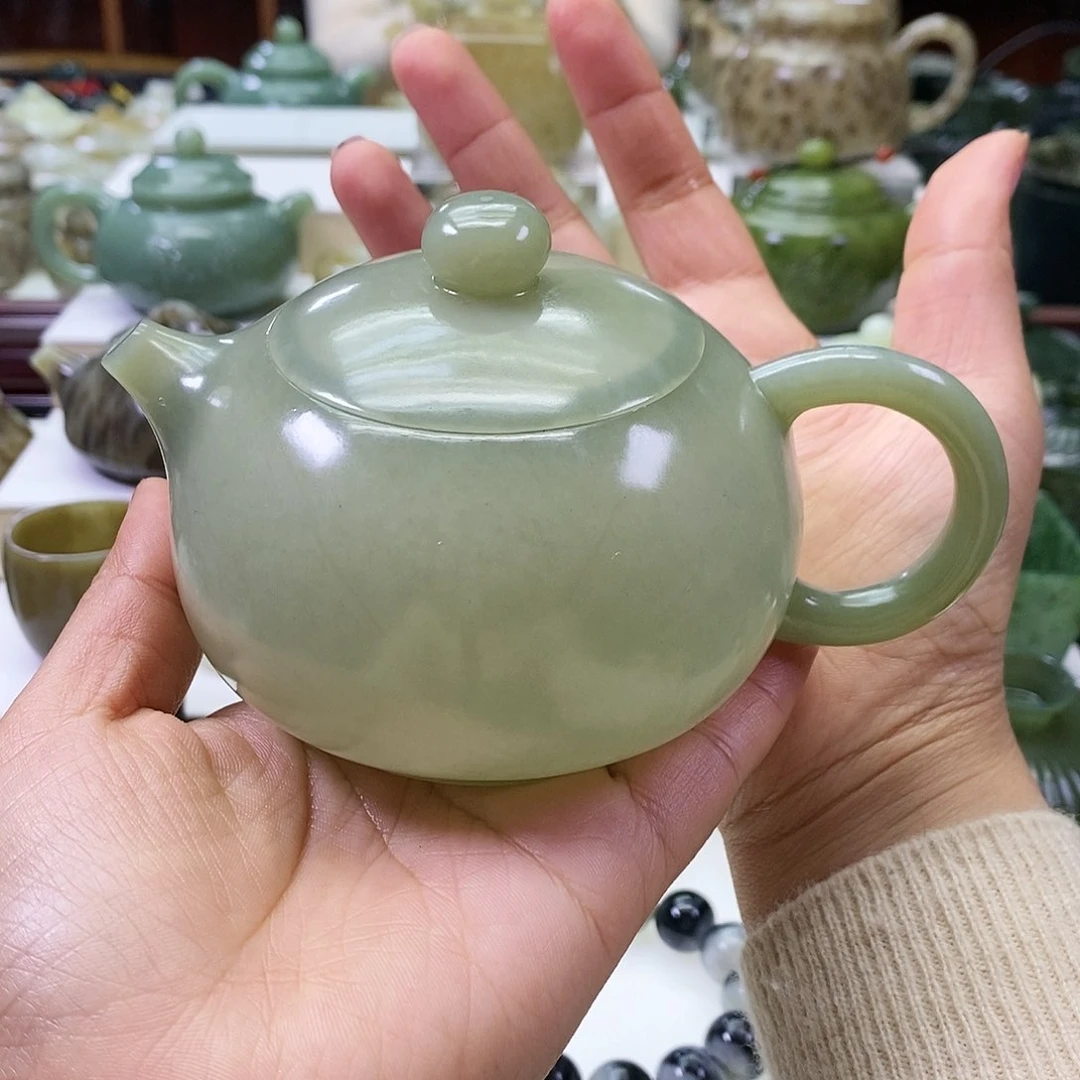 和田玉茶壶未镶嵌新*人