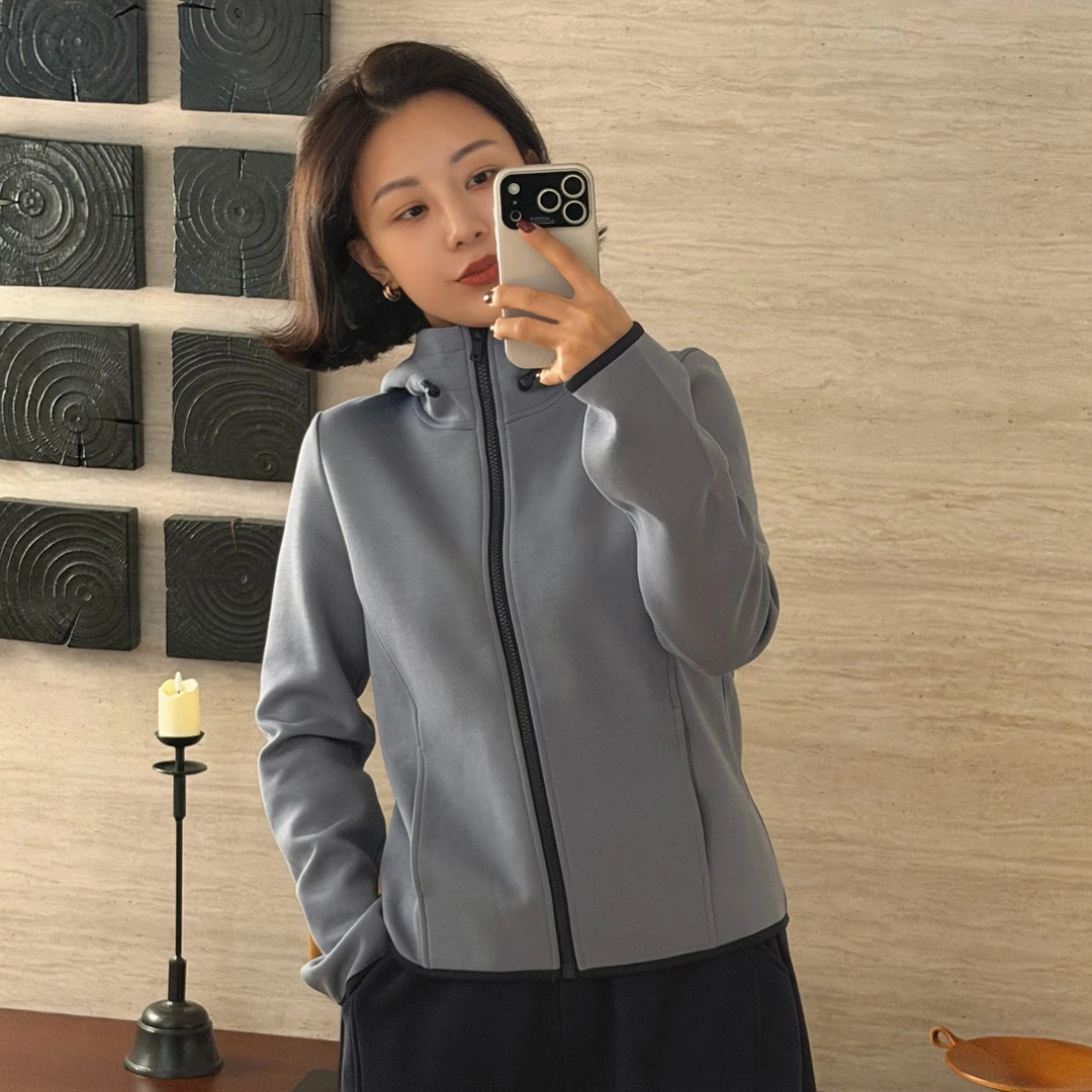 XIYE&W【蝴蝶兰】拉链衫