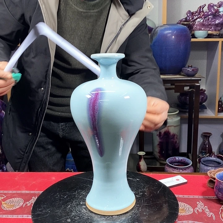 瓶中国神垕精品钧瓷