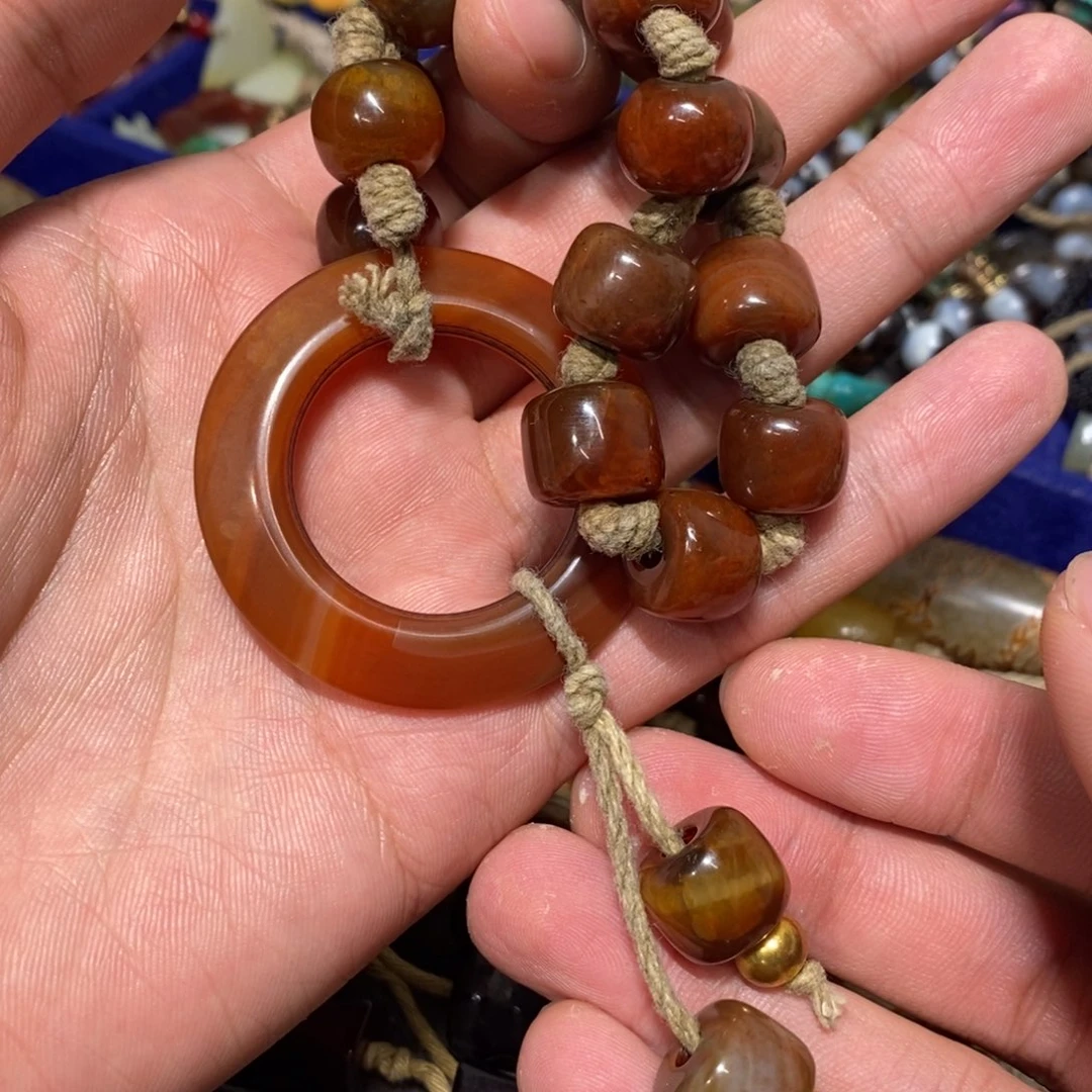 玛瑙/玉髓未镶嵌颈饰