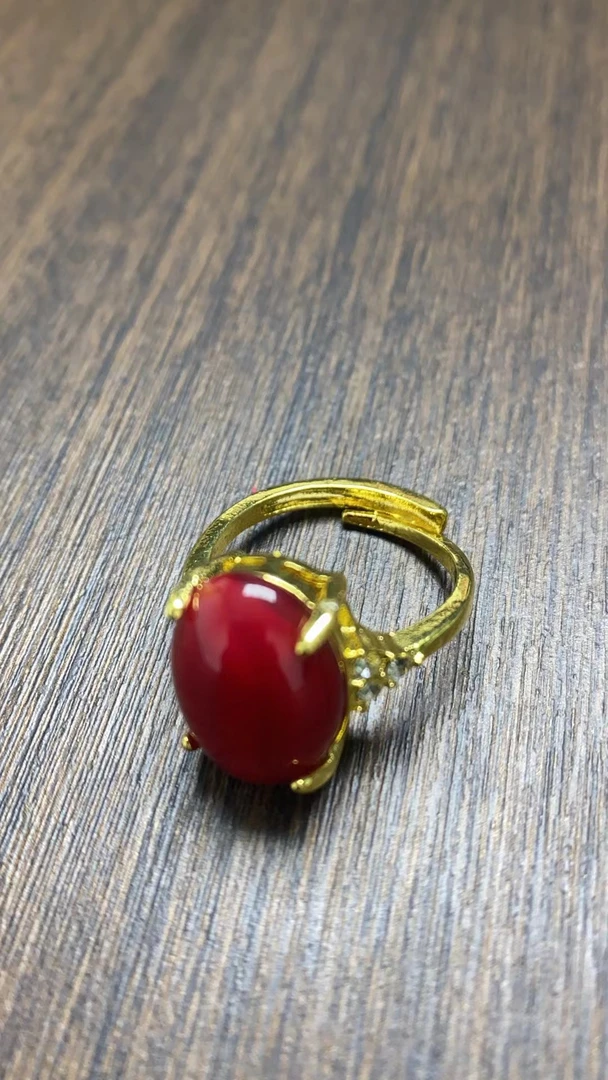 C158典藏系列s级鸽雪红高货戒指 多样性发一