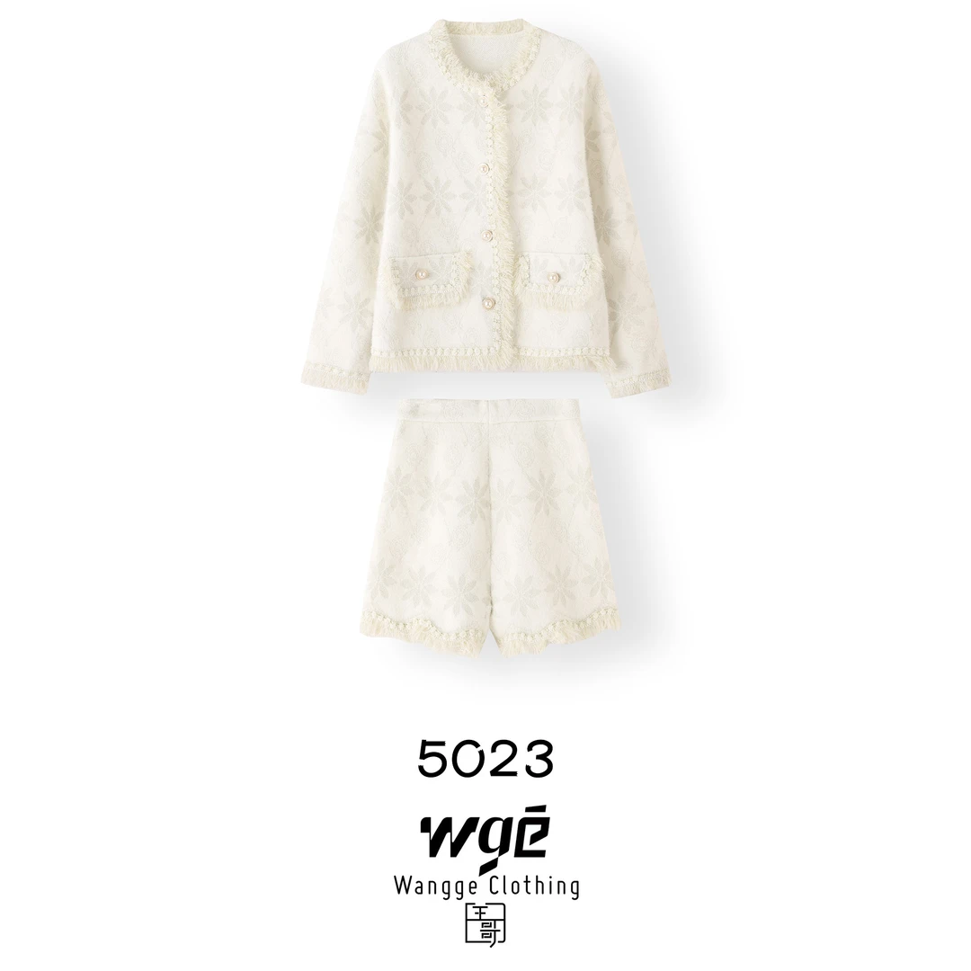 【张哥精选】新款时尚潮流网红女士小香风套装-5023