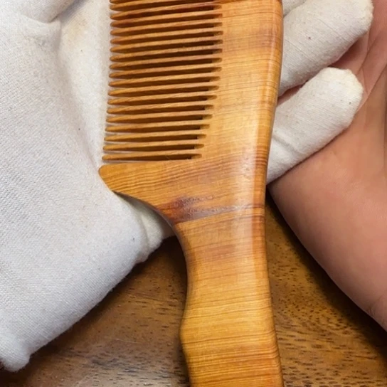 柏木（崖柏）兔*哥全陈化老料木梳