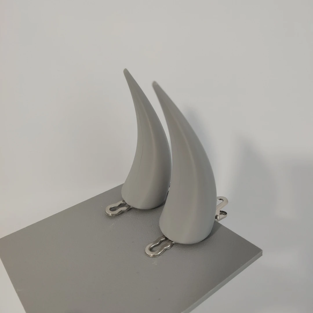 Cosplay道具牛角道具牛角发卡可爱发卡3d打印