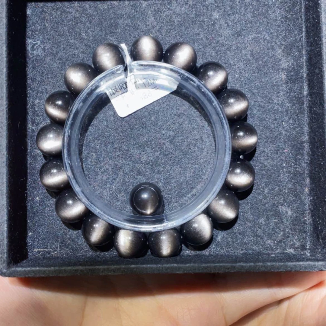 【闪购商品】黑曜岩未镶嵌手串凤****季