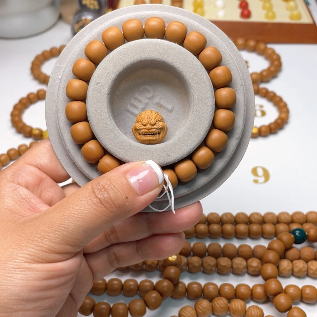 猴头核桃手串从****｡老型全品➕六目➕配饰