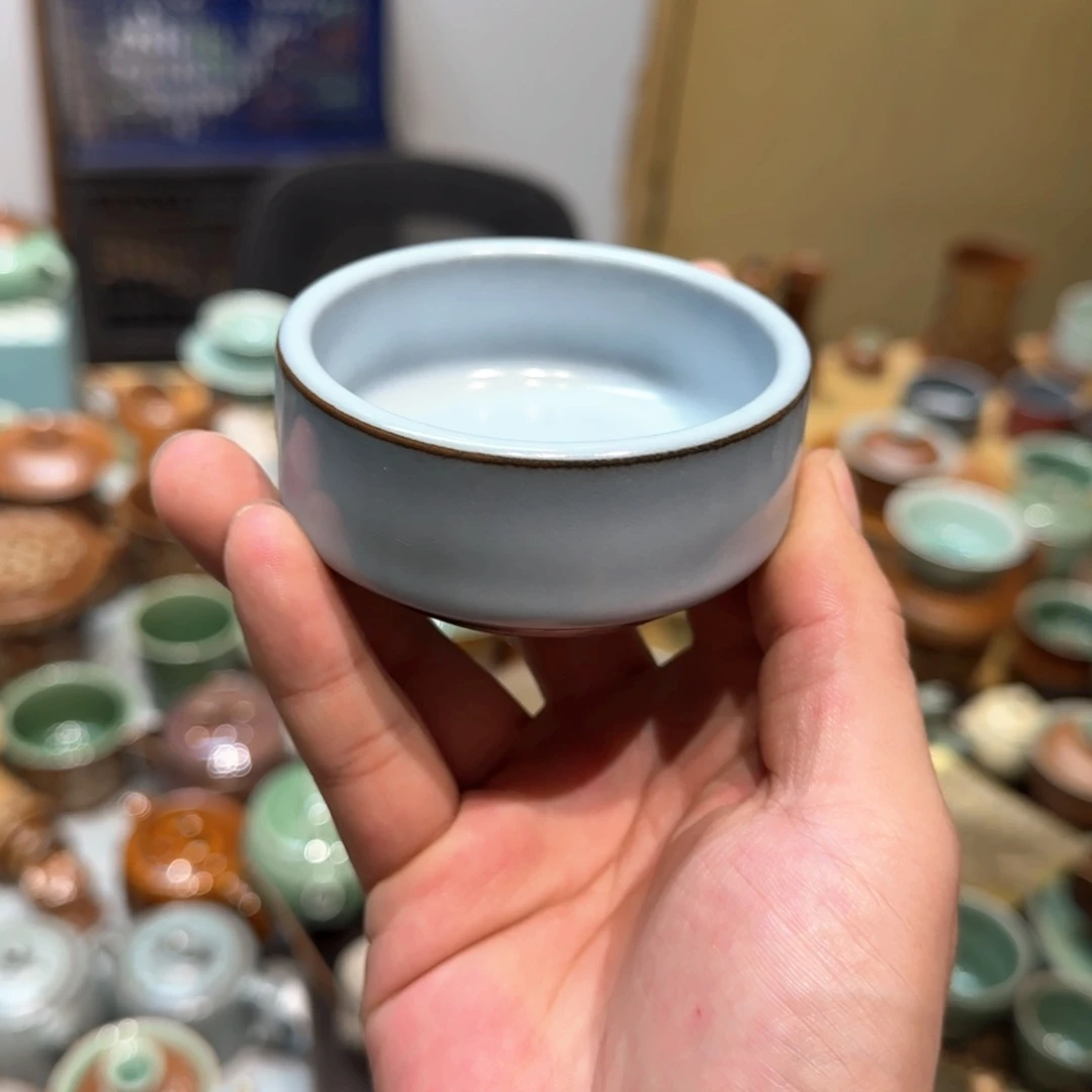 小金茶具青瓷茶器