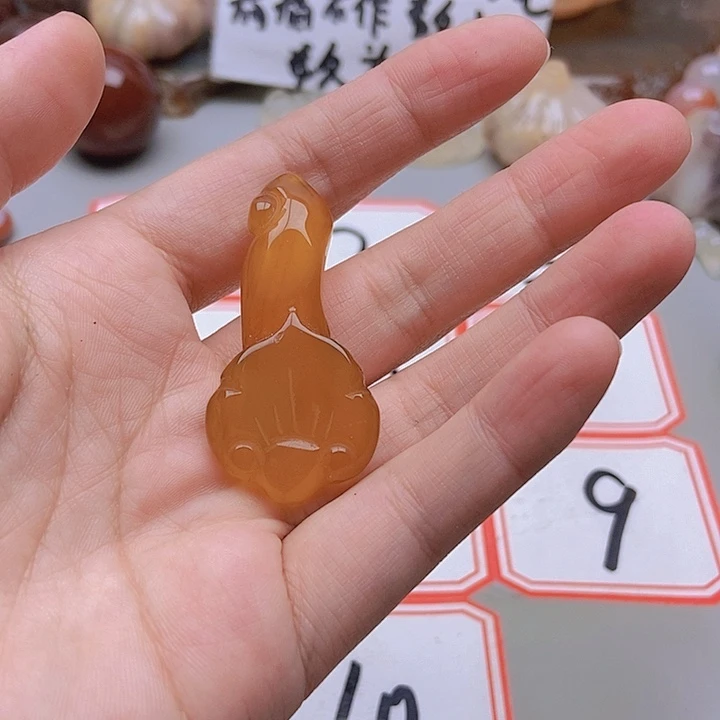 【闪购商品】未镶嵌玛瑙/玉髓珠宝半成品希**好