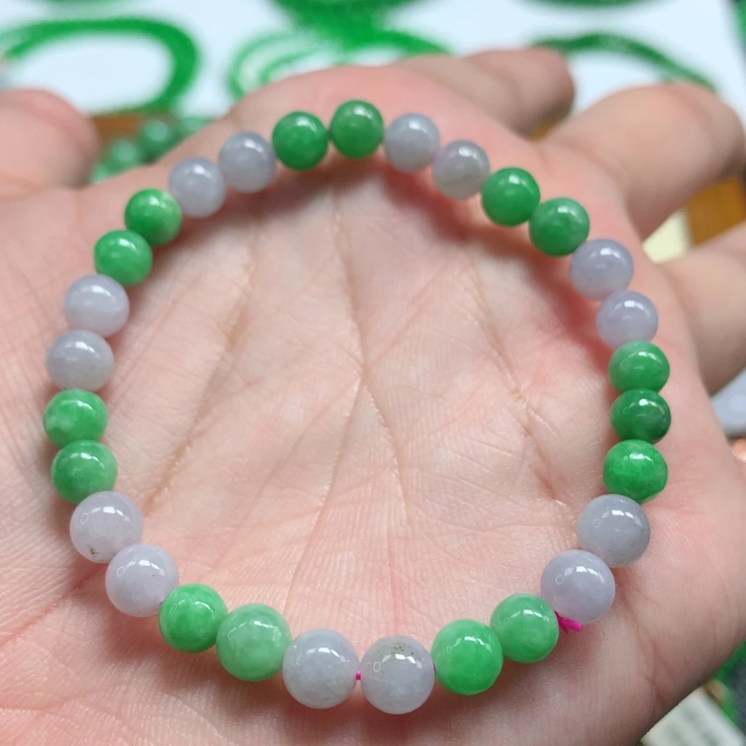 未镶嵌手链翡翠翡翠