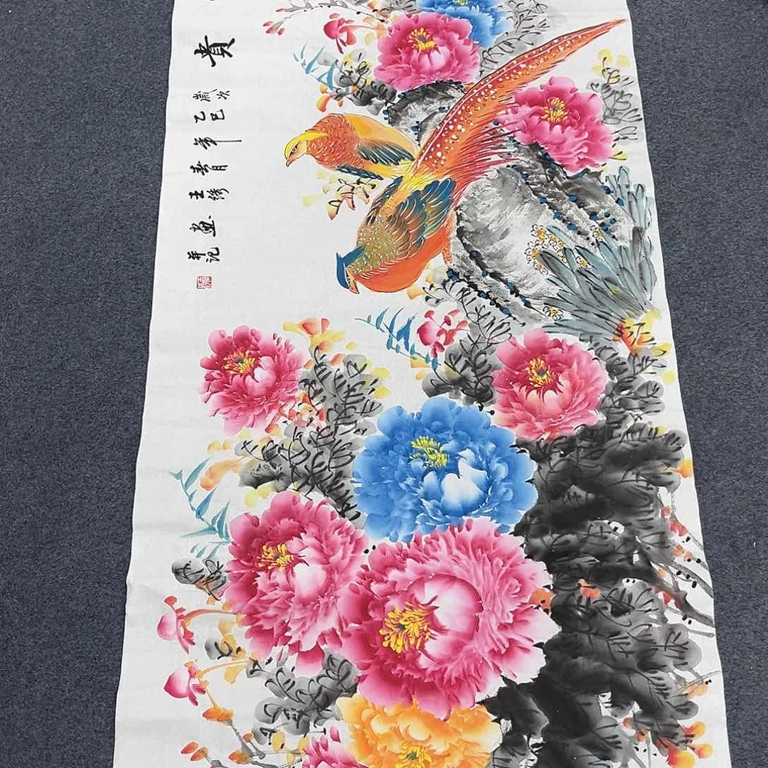 国画宣纸国画作品纯手绘