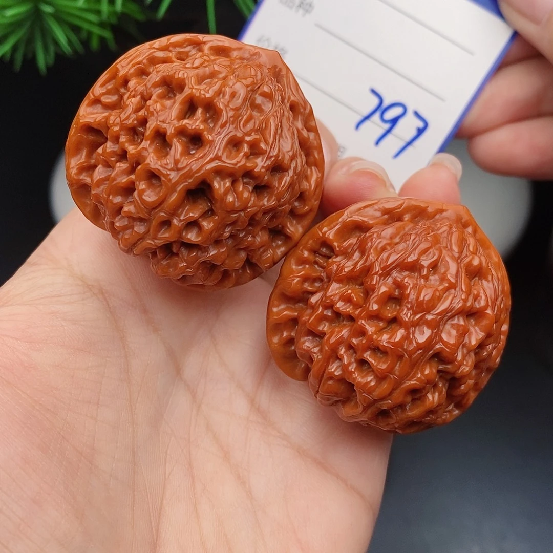 把件文玩核桃41水龙纹797