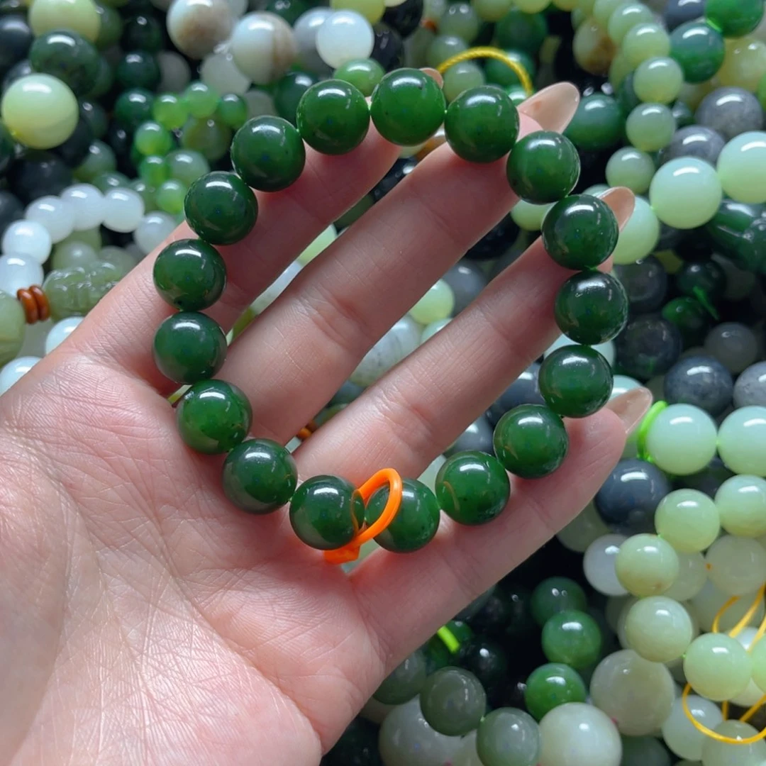 和田玉手串未镶嵌