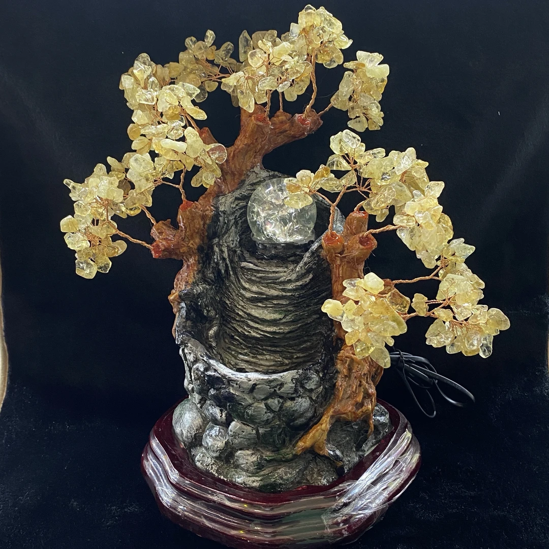 【小北珠宝】黄水晶摆件3-2A02X137