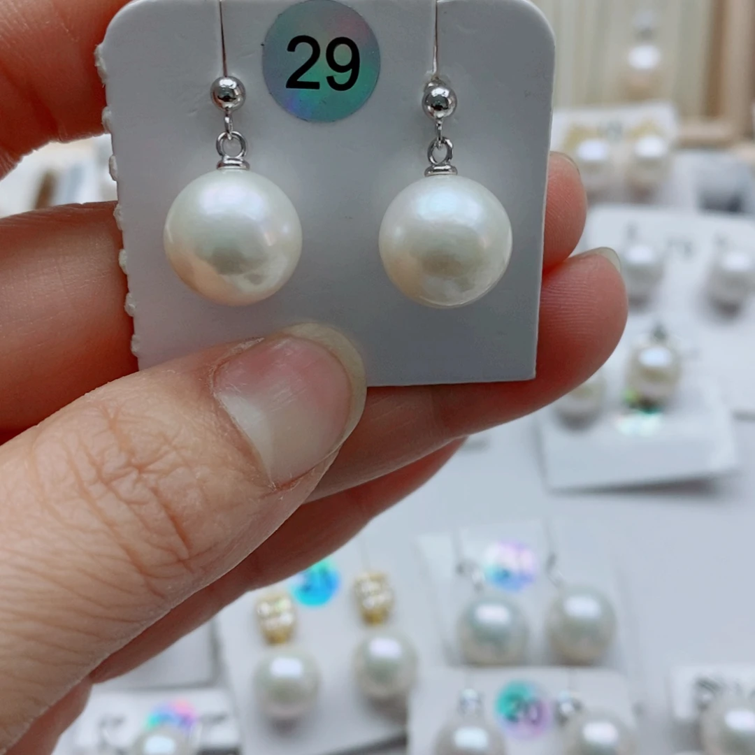 银S925镶嵌颈饰淡水珍珠