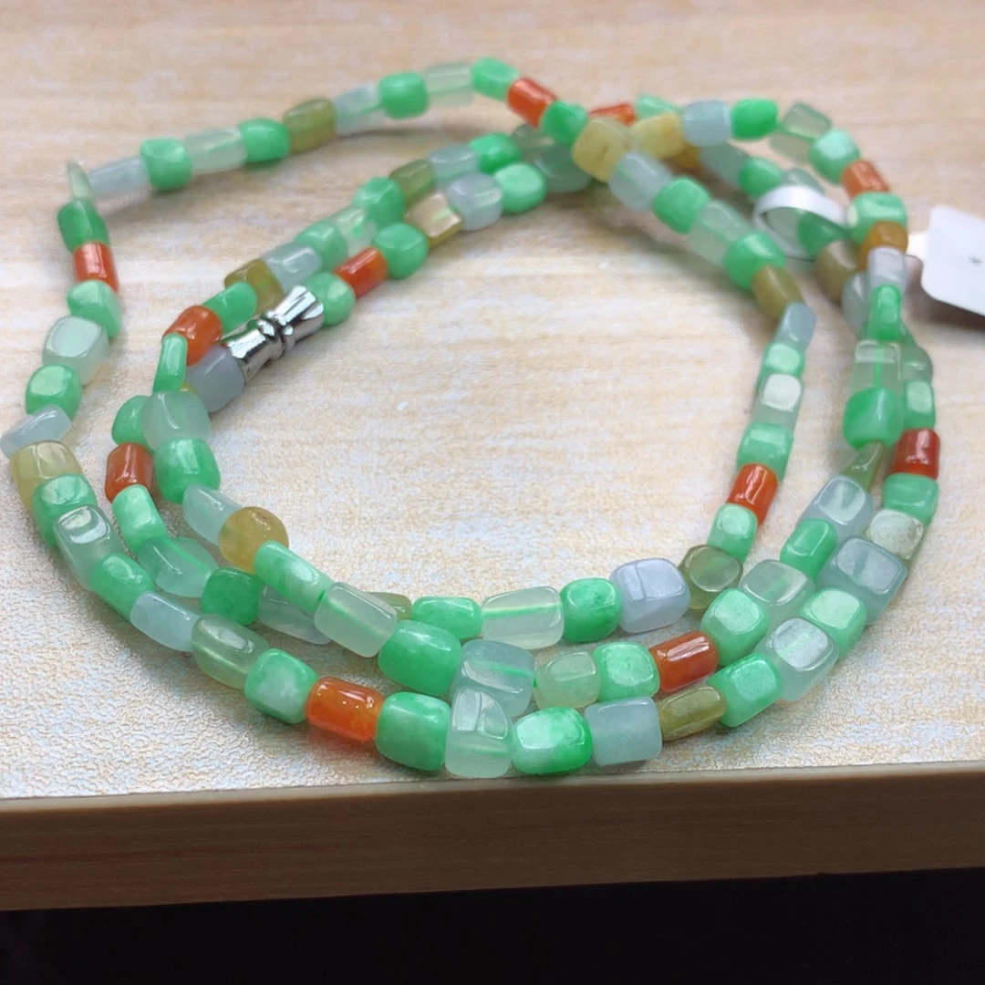 翡翠未镶嵌手链手串