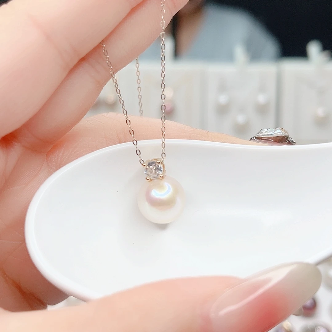 吊坠(赠链)淡水珍珠合金