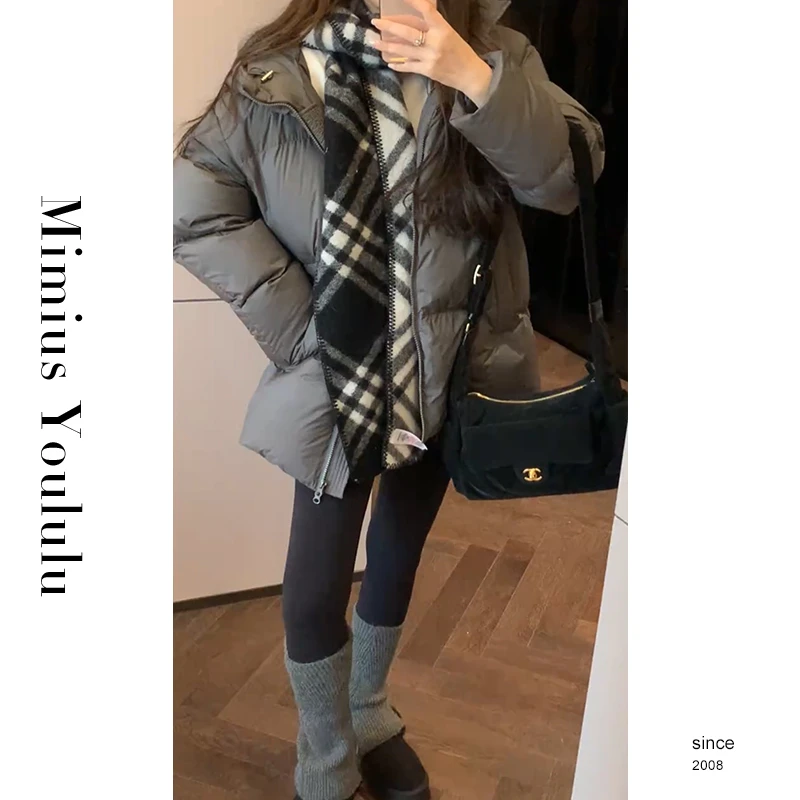 【mimius】&喵喵 连帽加厚蓬松廓形宽松外套 汉服 F11345