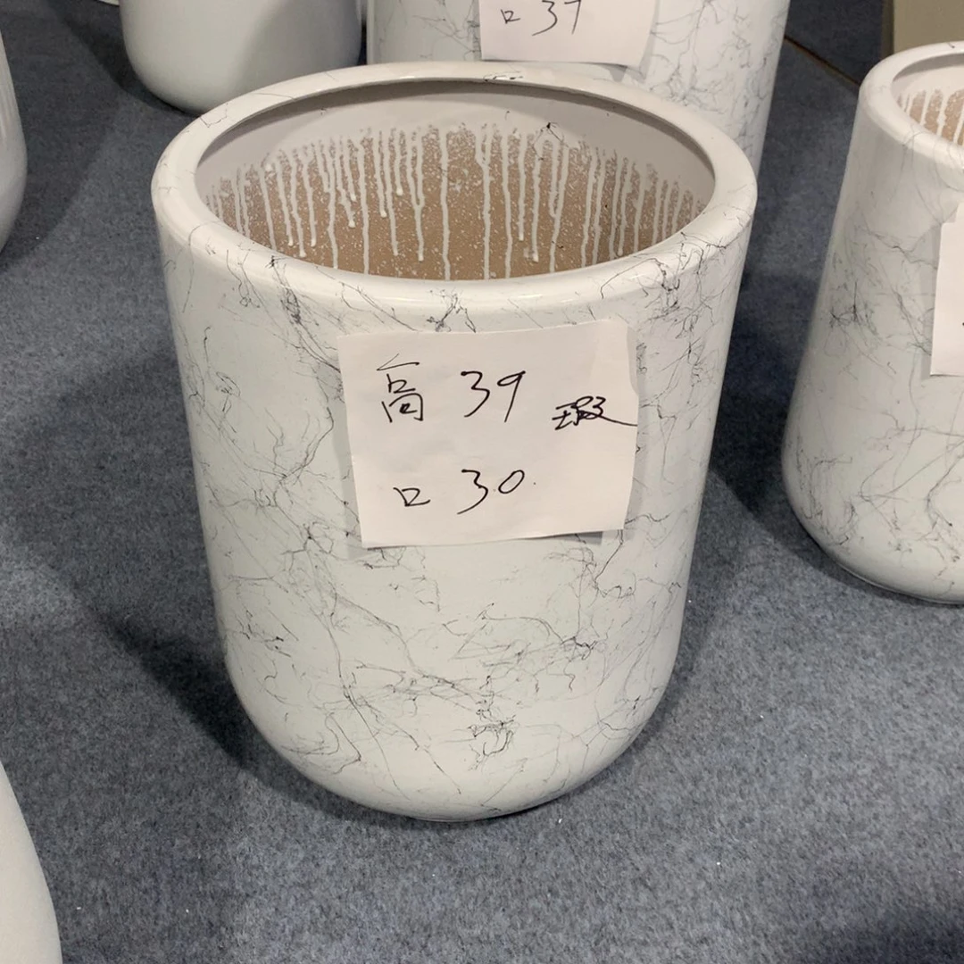 高温陶瓷花盆微瑕