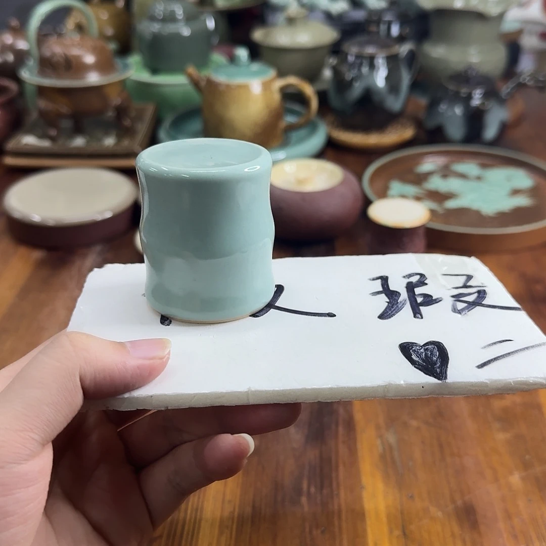 小仲青瓷茶器微瑕4524