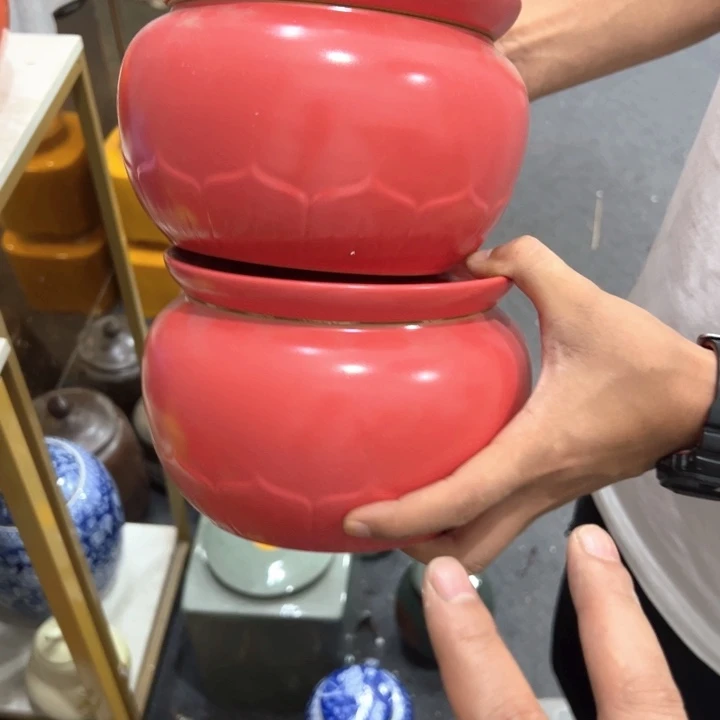 瑕疵福利品陶瓷茶叶罐