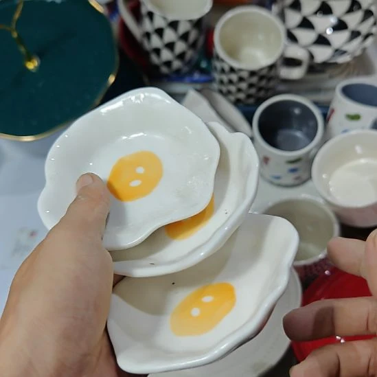 瓷片陶瓷杯碗盘微瑕介意慎拍