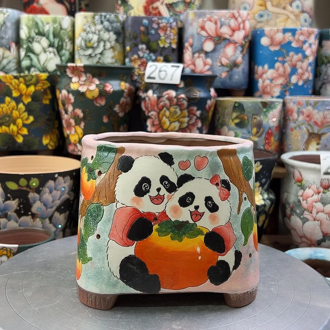景德镇花盆景德镇陶瓷花盆