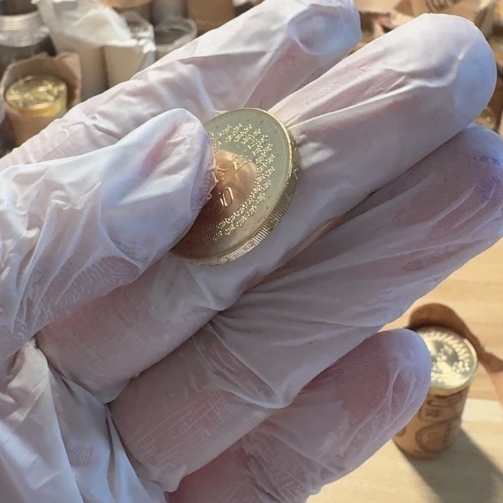 其他普通金属梅花50的币